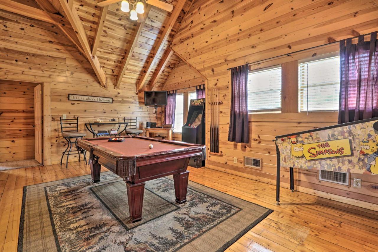 Pigeon Forge Cabin With Games, 1 Mi To Parkway! Extérieur photo